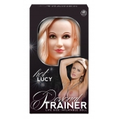 Надувная кукла с вибрацией и 2 любовными отверстиями Hot Lucy Lifesize Love Doll - NMC - в Ногинске купить с доставкой