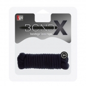 Чёрная веревка для связывания BONDX LOVE ROPE - 5 м. - Dream Toys - купить с доставкой в Ногинске