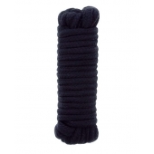 Чёрная веревка для связывания BONDX LOVE ROPE - 5 м. - Dream Toys - купить с доставкой в Ногинске