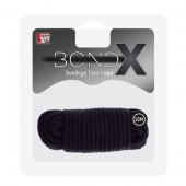 Черная веревка для связывания BONDX LOVE ROPE - 10 м. - Dream Toys - купить с доставкой в Ногинске