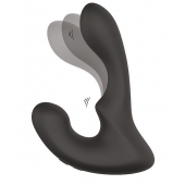 Чёрный массажер простаты с 2 моторами BOOTY ROCKER - Dream Toys - в Ногинске купить с доставкой