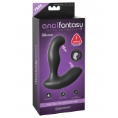 Черный массажер простаты Electro Stim Prostate Vibe с электростимуляцией - 13,3 см. - Pipedream - купить с доставкой в Ногинске