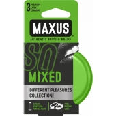 Презервативы в железном кейсе MAXUS Mixed - 3 шт. - Maxus - купить с доставкой в Ногинске