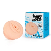 Телесная насадка-вагина на помпу - Sex Expert - в Ногинске купить с доставкой