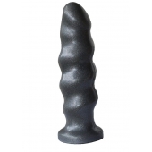 Черная насадка на трусики харнесс Platinum - 16 см. - LOVETOY (А-Полимер) - купить с доставкой в Ногинске