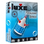 Презерватив LUXE Maxima  Глубинная бомба  - 1 шт. - Luxe - купить с доставкой в Ногинске