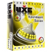 Презерватив LUXE  Exclusive  Кричащий банан  - 1 шт. - Luxe - купить с доставкой в Ногинске