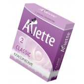 Классические презервативы Arlette Classic - 3 шт. - Arlette - купить с доставкой в Ногинске