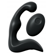 Черный вибромассажер простаты с пультом ДУ Control P-Spot Pro - Pipedream - в Ногинске купить с доставкой