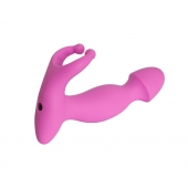 Розовый стимулятор простаты с усиками - 15 см. - 4sexdreaM - в Ногинске купить с доставкой