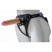 Универсальный мягкий пояс с насадкой Hard brutal BDSM-КОНСУЛ - 17 см. - LOVETOY (А-Полимер) - купить с доставкой в Ногинске