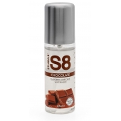 Смазка на водной основе S8 Flavored Lube со вкусом шоколада - 125 мл. - Stimul8 - купить с доставкой в Ногинске