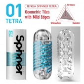 Мастурбатор SPINNER Tetra - Tenga - в Ногинске купить с доставкой