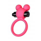 Розовое виброкольцо на пенис A-Toys - A-toys - в Ногинске купить с доставкой