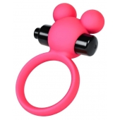 Розовое виброкольцо на пенис A-Toys - A-toys - в Ногинске купить с доставкой
