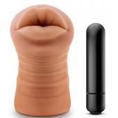 Кофейный мастурбатор-ротик Isabella - Blush Novelties - в Ногинске купить с доставкой