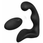 Черный вибромассажер простаты REMOTE BOOTY PLEASER - Dream Toys - в Ногинске купить с доставкой