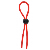 Красное эрекционное лассо с одной бусиной-утяжкой STRETCHY THIN LASSO - Dream Toys - в Ногинске купить с доставкой