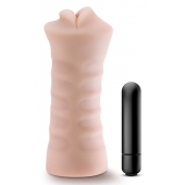 Телесный мастурбатор-ротик Angie - Blush Novelties - в Ногинске купить с доставкой