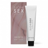 Лубрикант на водной основе Slow Sex Anal Play Gel - 30 мл. - Bijoux Indiscrets - купить с доставкой в Ногинске