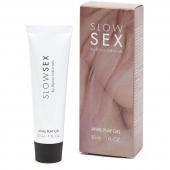 Лубрикант на водной основе Slow Sex Anal Play Gel - 30 мл. - Bijoux Indiscrets - купить с доставкой в Ногинске
