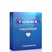 Гладкие презервативы Torex  Классические  - 3 шт. - Torex - купить с доставкой в Ногинске