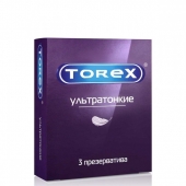 Презервативы Torex  Ультратонкие  - 3 шт. - Torex - купить с доставкой в Ногинске
