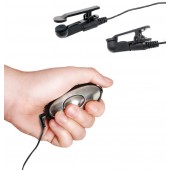 Черные электрические зажимы для сосков Shock Therapy Nipple Clamps - Pipedream - купить с доставкой в Ногинске