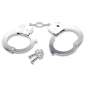 Наручники с ключами Official Handcuffs - Pipedream - купить с доставкой в Ногинске