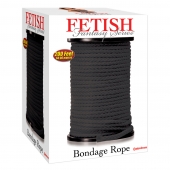 Черная веревка для связывания Bondage Rope - 60,9 м. - Pipedream - купить с доставкой в Ногинске