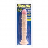 Анальный фаллос Raging Hard-Ons Slimline with Suction Cup 8  Dong - 20 см. - Doc Johnson