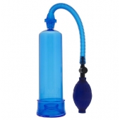 Синяя вакуумная помпа MENZSTUFF PENIS ENLARGER - Dream Toys - в Ногинске купить с доставкой