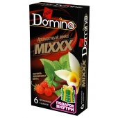 Ароматизированные презервативы DOMINO  Ароматный микс  - 6 шт. - Domino - купить с доставкой в Ногинске