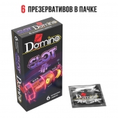 Ароматизированные презервативы DOMINO  Фруктовый слот  - 6 шт. - Domino - купить с доставкой в Ногинске