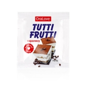 Пробник гель-смазки Tutti-frutti со вкусом тирамису - 4 гр. - Биоритм - купить с доставкой в Ногинске