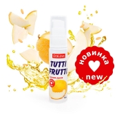Гель-смазка Tutti-frutti со вкусом сочной дыни - 30 гр. - Биоритм - купить с доставкой в Ногинске