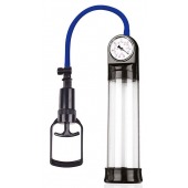 Прозрачная вакуумная помпа Sex Expert с манометром - Sex Expert - в Ногинске купить с доставкой