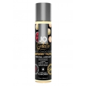 Лубрикант с ароматом трюфелей из белого шоколада и малины JO GELATO WHITE CHOCOLATE RASPBERRY TRUFFLE - 30 мл. - System JO - купить с доставкой в Ногинске