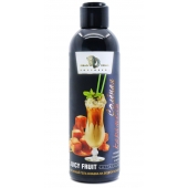 Интимный гель-смазка JUICY FRUIT с ароматом солёной карамели - 200 мл. - БиоМед - купить с доставкой в Ногинске