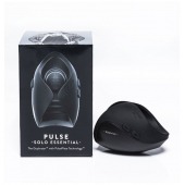 Черный инновационный мужской вибратор PULSE SOLO ESSENTIAL - Hot Octopuss - в Ногинске купить с доставкой