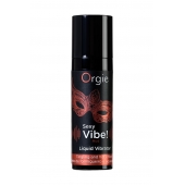 Разогревающий гель для массажа ORGIE Sexy Vibe Hot с эффектом вибрации - 15 мл. - ORGIE - купить с доставкой в Ногинске