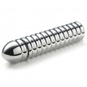 Рельефный фаллос для интенсивного электросекса Groovey George - 20 см. - MyStim - купить с доставкой в Ногинске