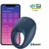 Эрекционное кольцо Satisfyer Strong One с возможностью управления через приложение - Satisfyer - в Ногинске купить с доставкой