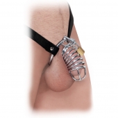 Кольцо верности Extreme Chastity Belt с фиксацией головки - Pipedream - купить с доставкой в Ногинске