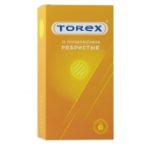 Текстурированные презервативы Torex  Ребристые  - 12 шт. - Torex - купить с доставкой в Ногинске