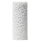Белый 3D мастурбатор PILE - Tenga - в Ногинске купить с доставкой