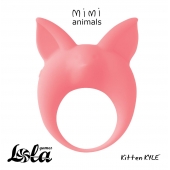 Оранжевое эрекционное кольцо Kitten Kyle - Lola Games - в Ногинске купить с доставкой