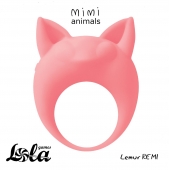Оранжевое эрекционное кольцо Lemur Remi - Lola Games - в Ногинске купить с доставкой