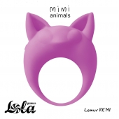 Фиолетовое эрекционное кольцо Lemur Remi - Lola Games - в Ногинске купить с доставкой
