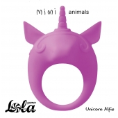 Фиолетовое эрекционное кольцо Unicorn Alfie - Lola Games - в Ногинске купить с доставкой